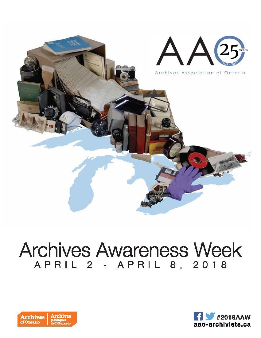 Poster Archives Awareness Week on April 2nd to 8th 2018