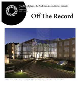 Off the Record issue cover