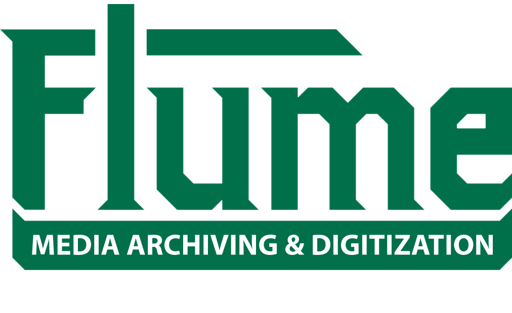 Flume Media Archiving and Digitization logo. 